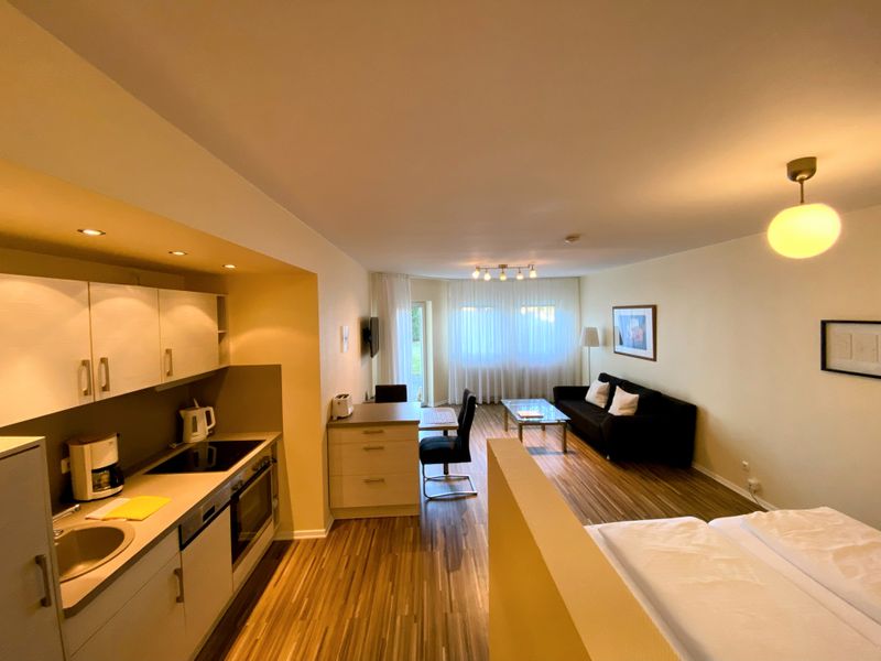 Studio | View and extra couch – Gemünder Ferienpark Salzberg